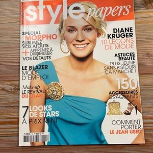 Style Papers Magazine - Diane Kruger on the Cover, August 2009 Issue